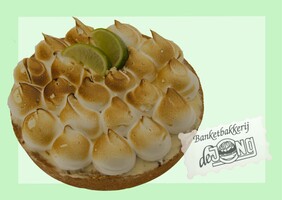 Appel limoen taartje